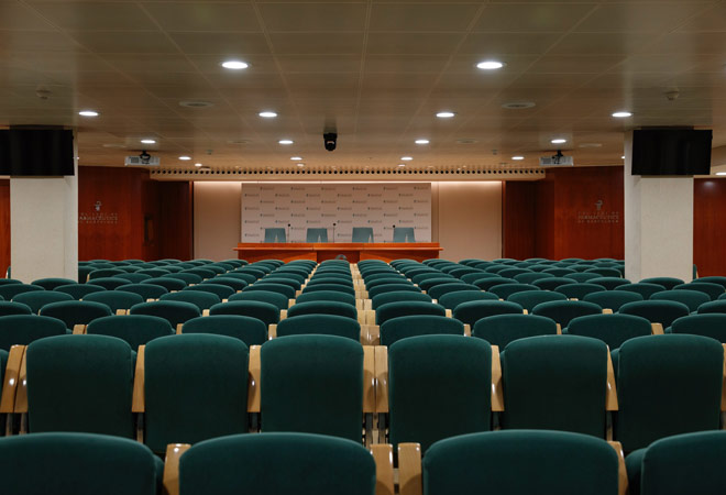 empty auditorium