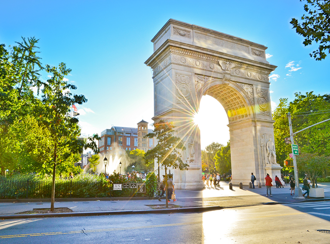 Washington Square Park in New York City