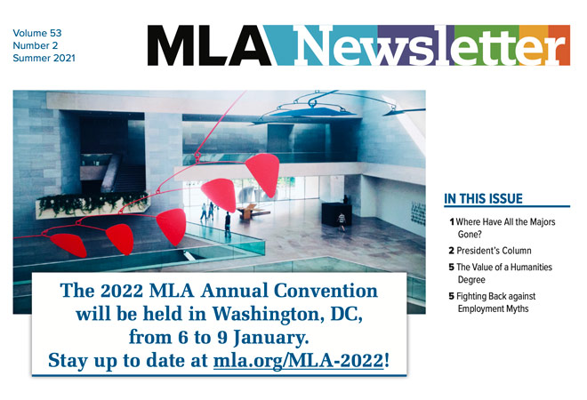 MLA Newsletter